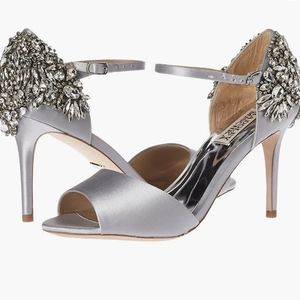 Brand New Badgley Mischka shoes Harbor Peep Toe Evening Shoes